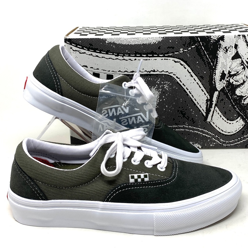 VANS Skate Era Shoes Suede Low Top Canvas Grape Leaf Sneakers Women VN0A5FC950K